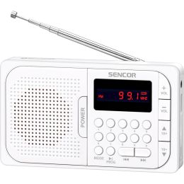 SENCOR SRD 216 WH FM/BT/USB/SD