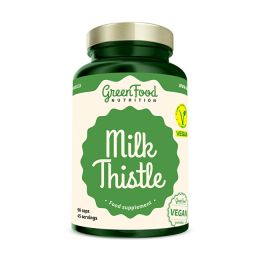 GreenFood Milk Thistle 90 kapslí