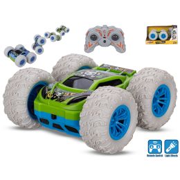 R/C auto akrobatické 360° 15,5cm 2,4GHz plná funkce na baterie se světlem v krabičce