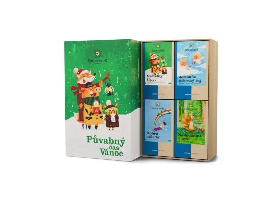Dárková kazeta čajová – Půvabný čas Vánoc