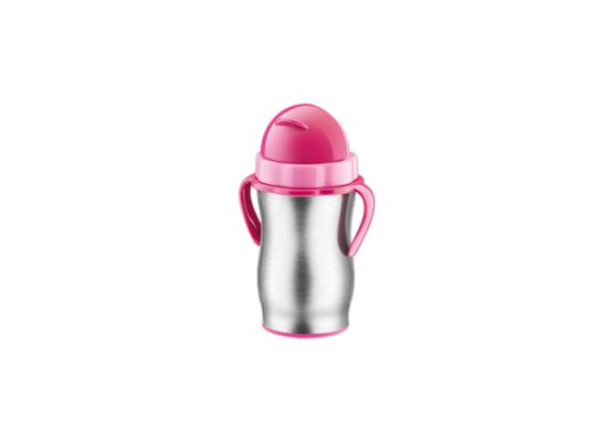 Tescoma D.termoska s brčk.BAMBINI 300ml,nerez, modrá