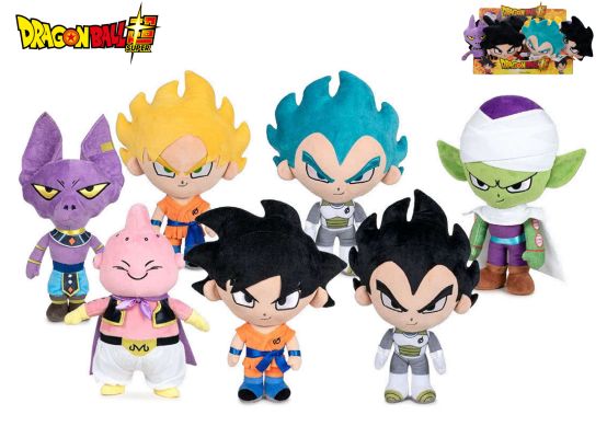 Dragon Ball Super plyšové postavy 22cm 7druhů 0m+ 12ks v DBX