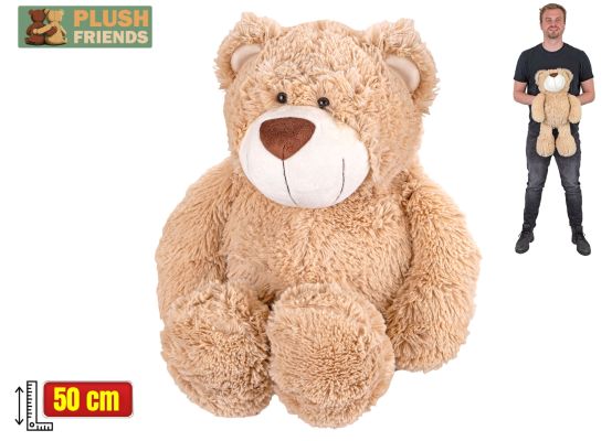 Plush Friends medvěd 50cm plyšový béžový 0m+