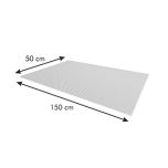 
 Protiskluzová podložka FlexiSPACE 150 x 50 cm, bílá  
