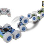 R/C auto akrobatické 360° 15,5cm 2,4GHz plná funkce na baterie se světlem v krabičce
